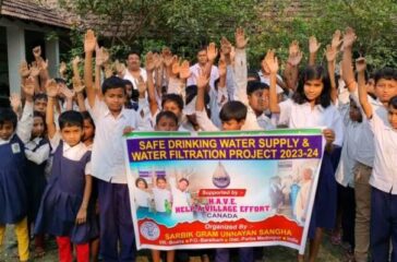 Rally on safer water and sanitation