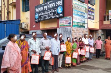 31 Patients Operated (Eye Cataract Surgery) for free under NPCB at our Vidyasagar Eye Care Centre.