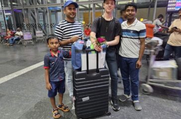 Our new voulunteer Matti from Germany.